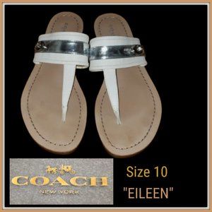 Coach "Eileen" Sandals Size 10